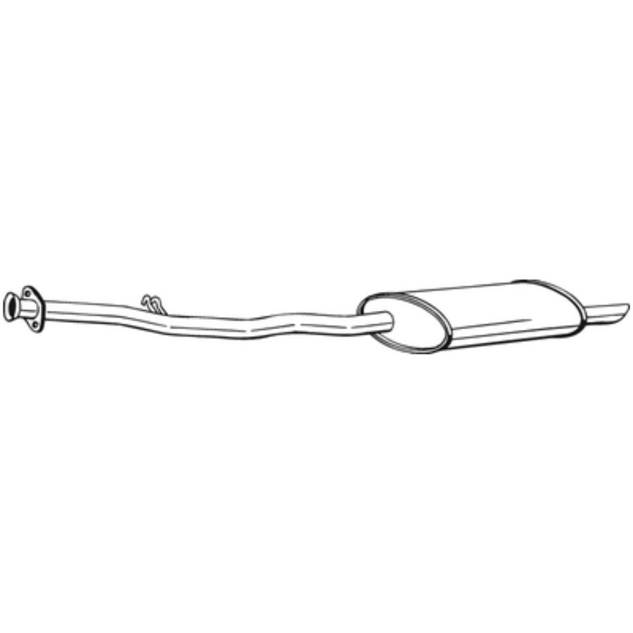 Silencieux Arrière Bosal 283-285
