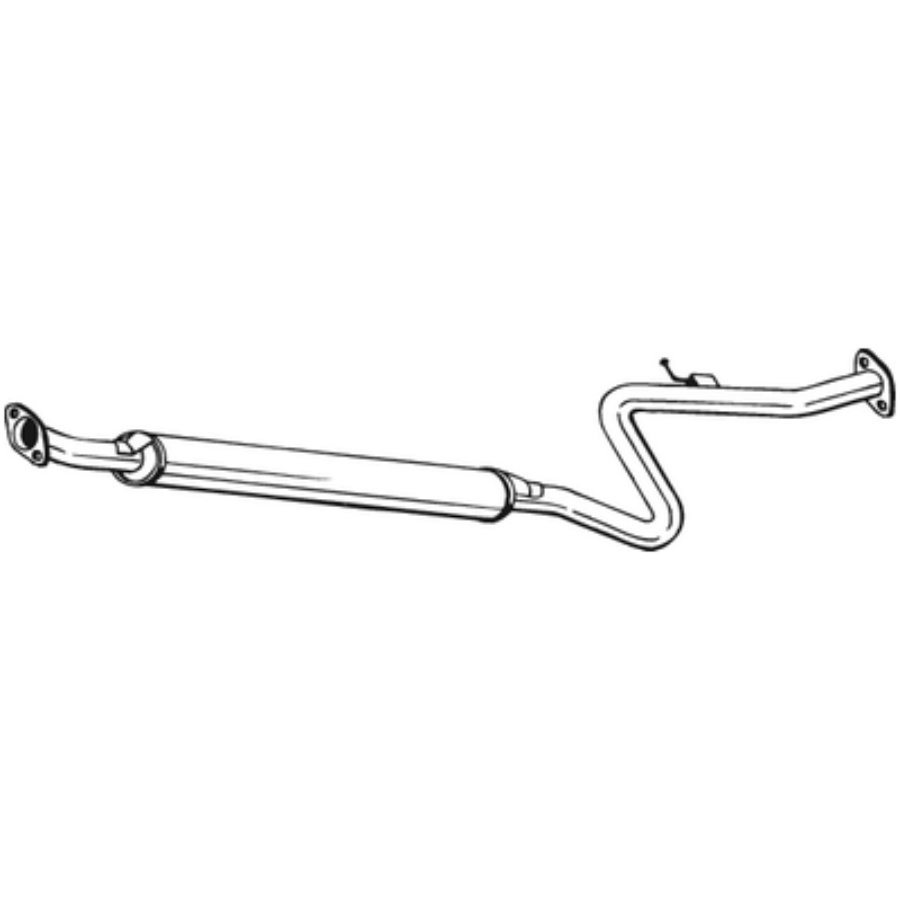 Silencieux Central Bosal 281-475 - Compatible VW Transporter T4, California - 5