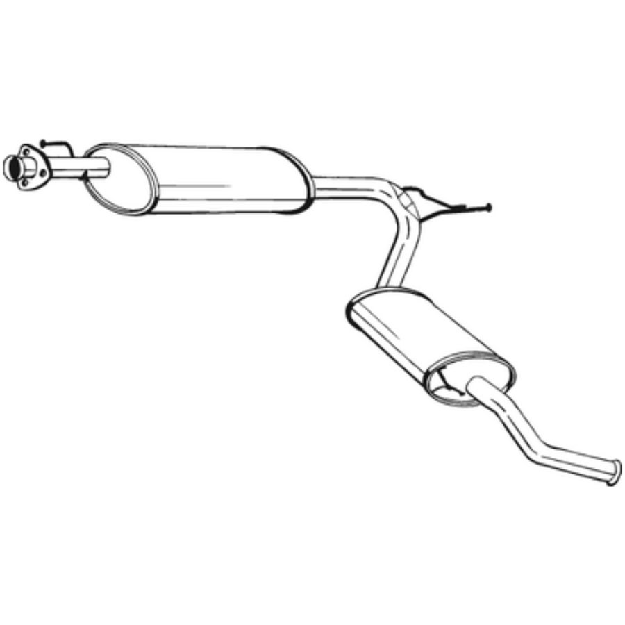 Silencieux Arrière Bosal 283-581