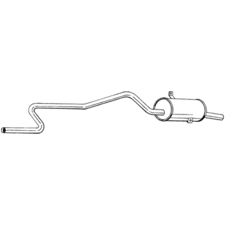 Silencieux Arrière Bosal 283-701