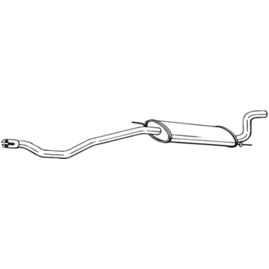 Silencieux Arrière Bosal 283-741