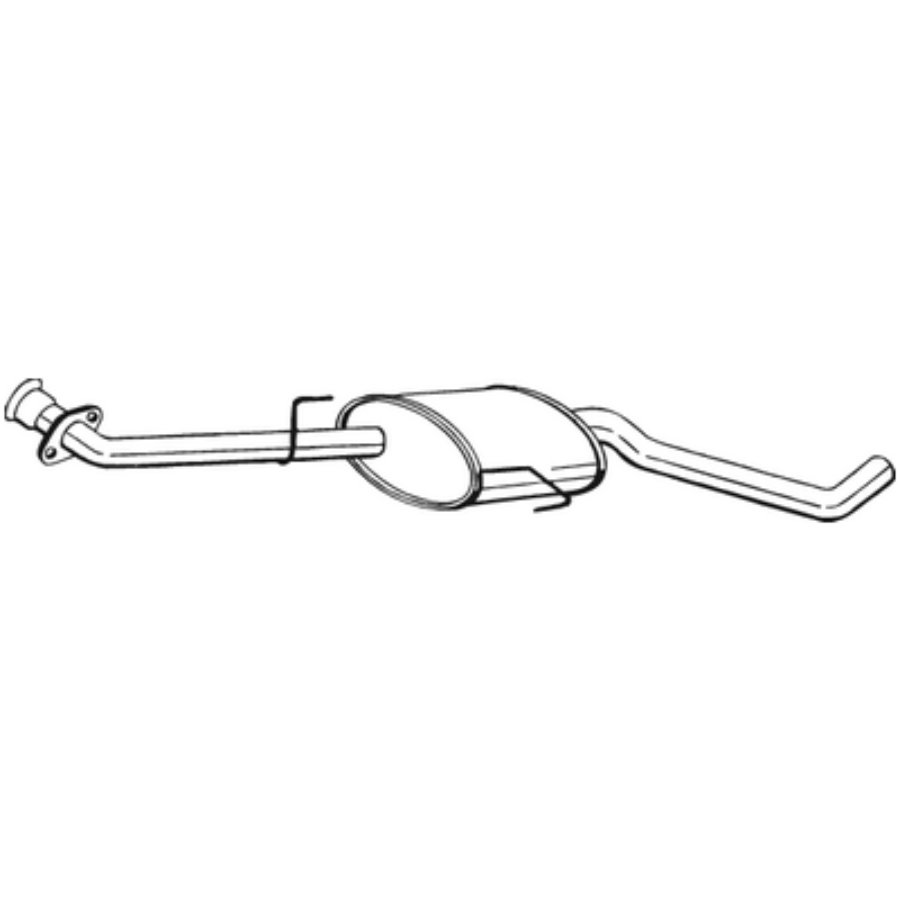 Silencieux Central Bosal 283-751