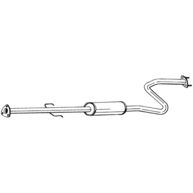 Silencieux Intermédiaire Bosal 284-241