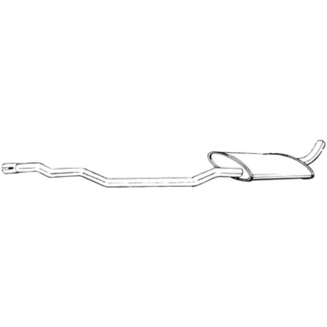 Silencieux Intermédiaire Bosal 284-345