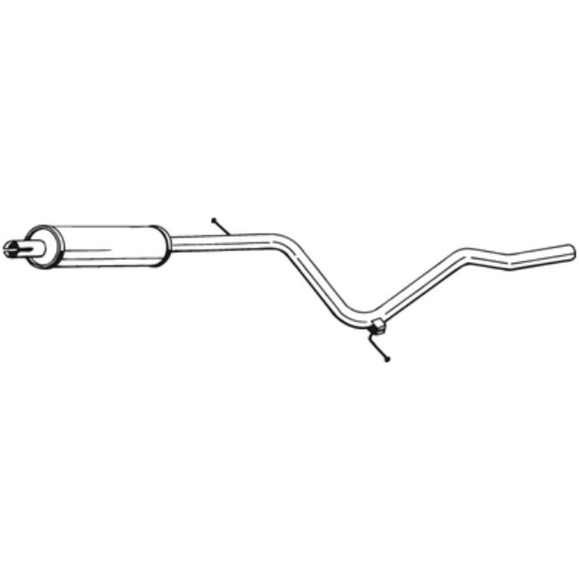 Silencieux Intermédiaire Bosal 284-357