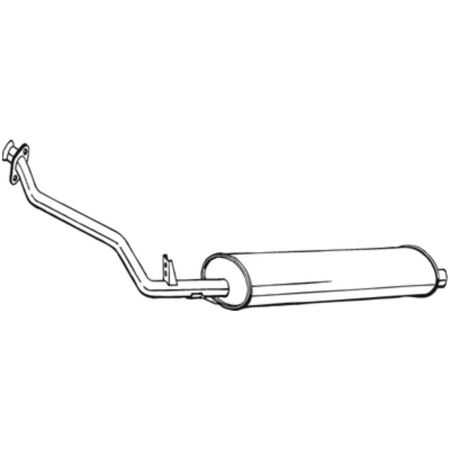 Silencieux Avant Bosal 284-369