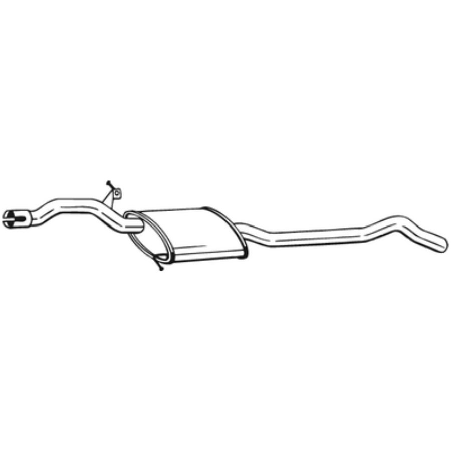Silencieux Central Bosal 284-463