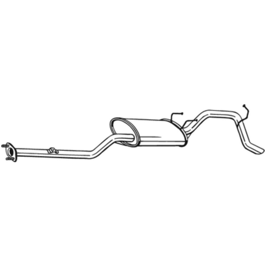 Silencieux Arrière Bosal 284-485