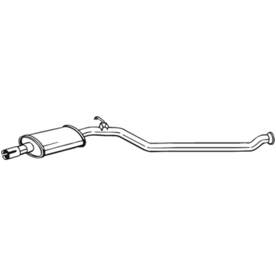 Silencieux Central Bosal 284-619