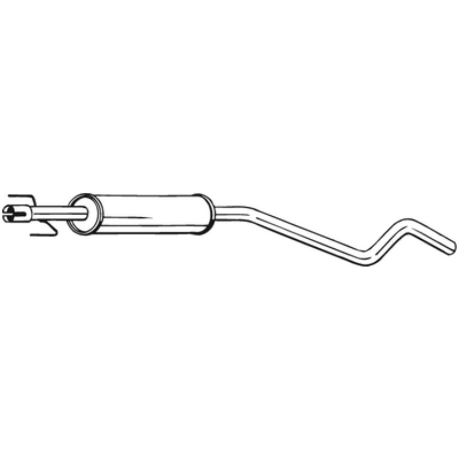 Silencieux Central Bosal 284-747