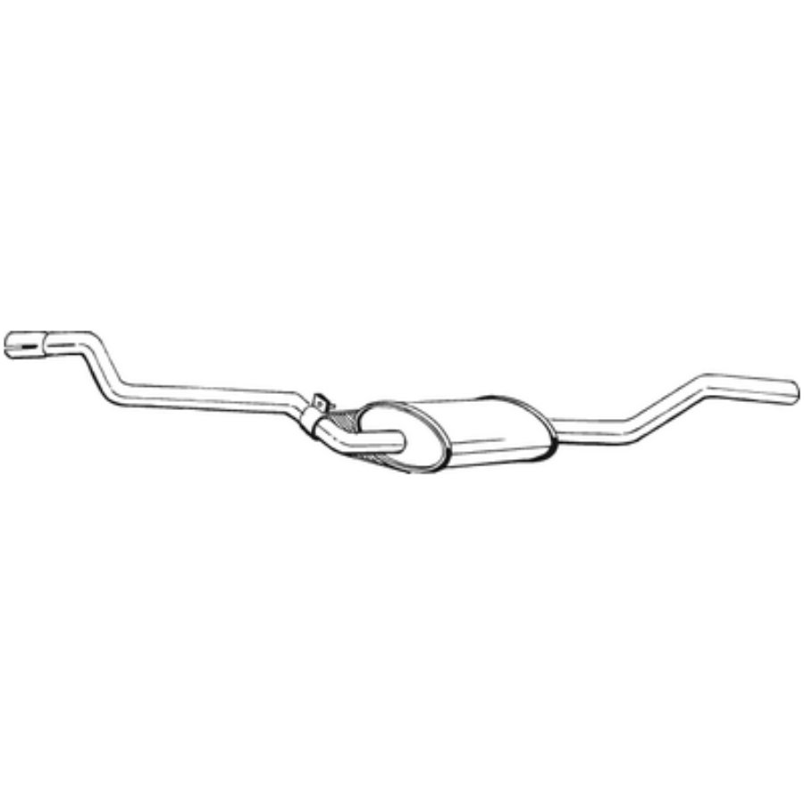Silencieux Central Bosal 285-067