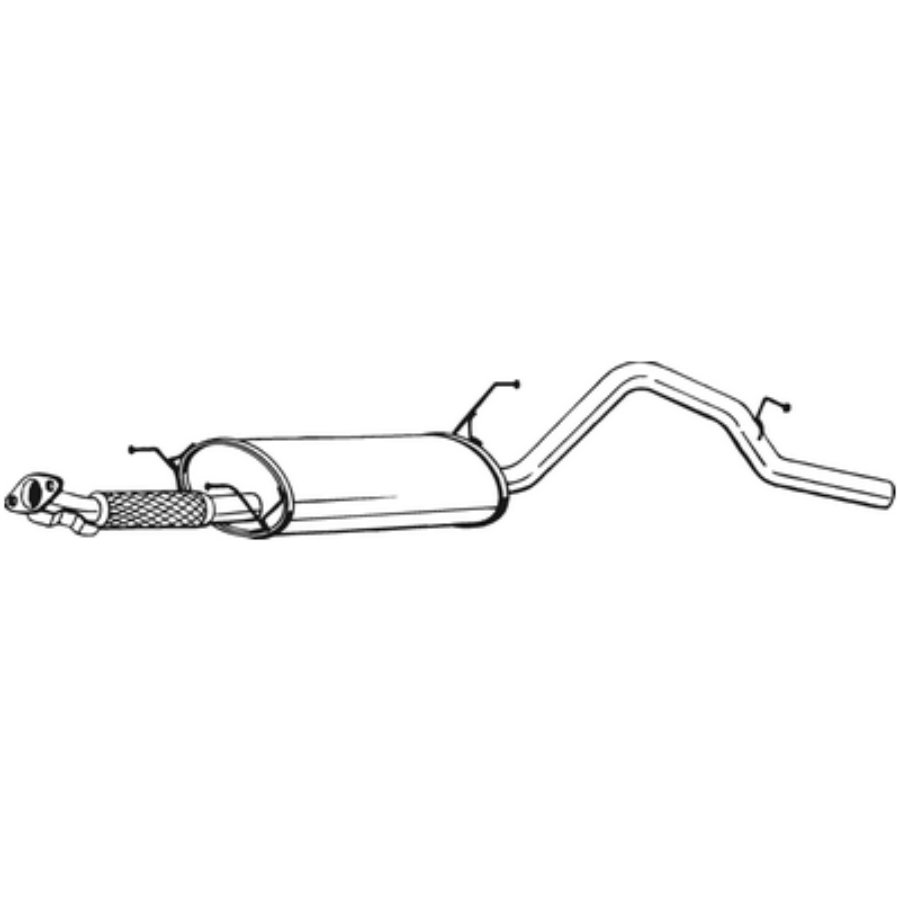 Silencieux Arrière Bosal 285-311