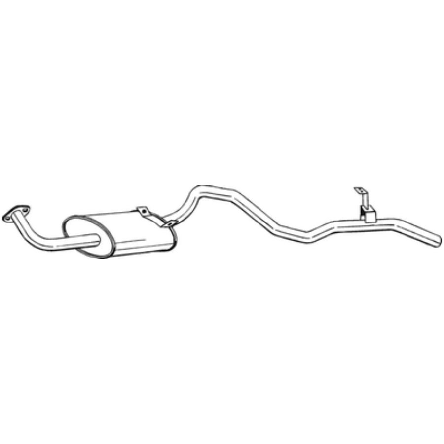 Silencieux Arrière Bosal 286-039