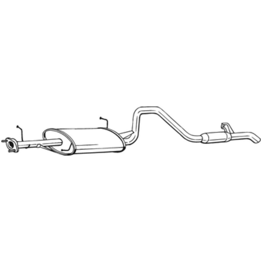 Silencieux Arrière Bosal 286-059