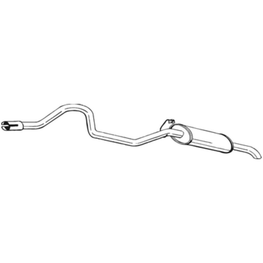 Silencieux Arrière Bosal 286-069