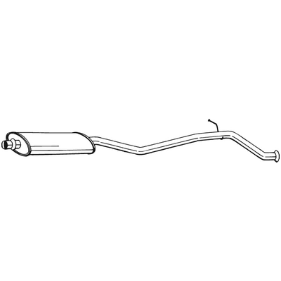 Silencieux Central Bosal 286-167