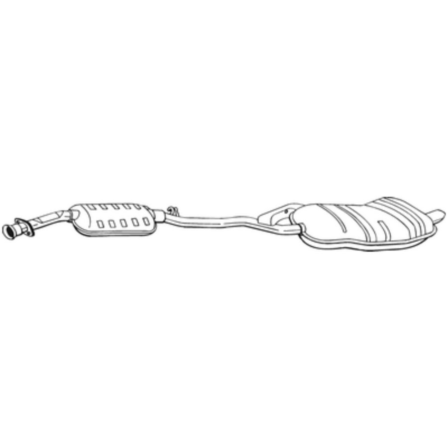 Silencieux Arrière Bosal 286-181