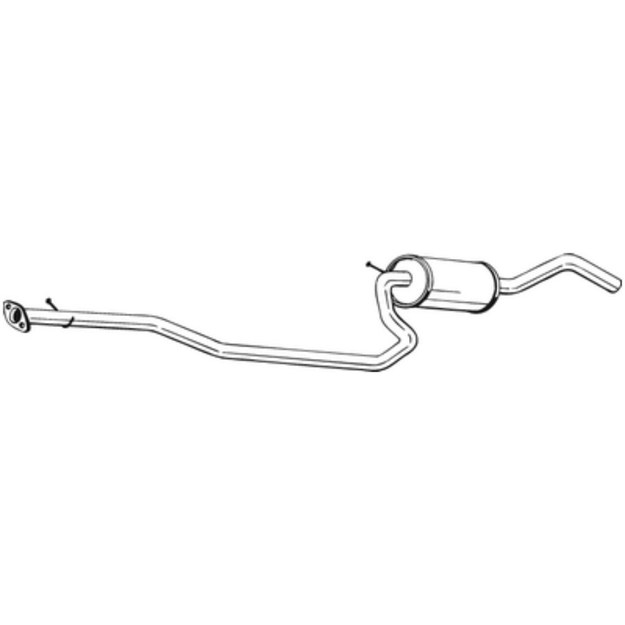 Silencieux Central Bosal 286-955