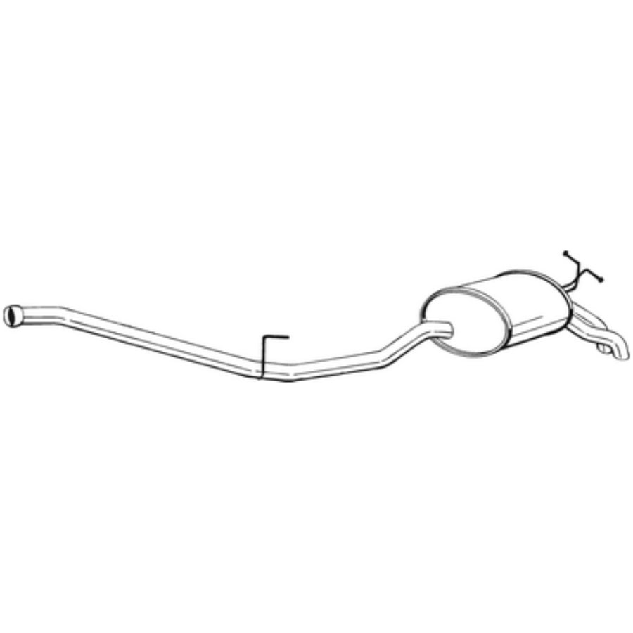 Silencieux Arrière Bosal 287-087