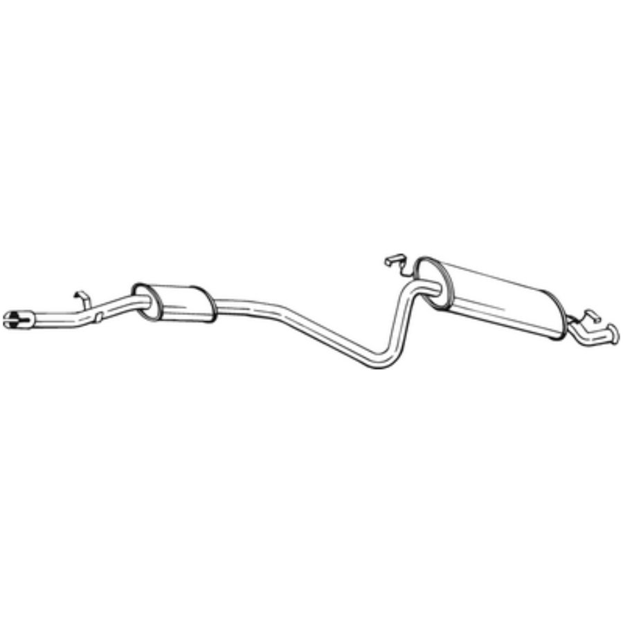 Silencieux Arrière Bosal 287-149