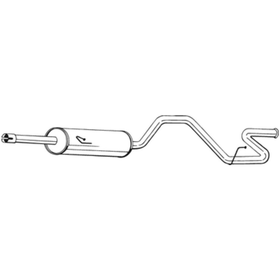 Silencieux Arrière Bosal 287-357