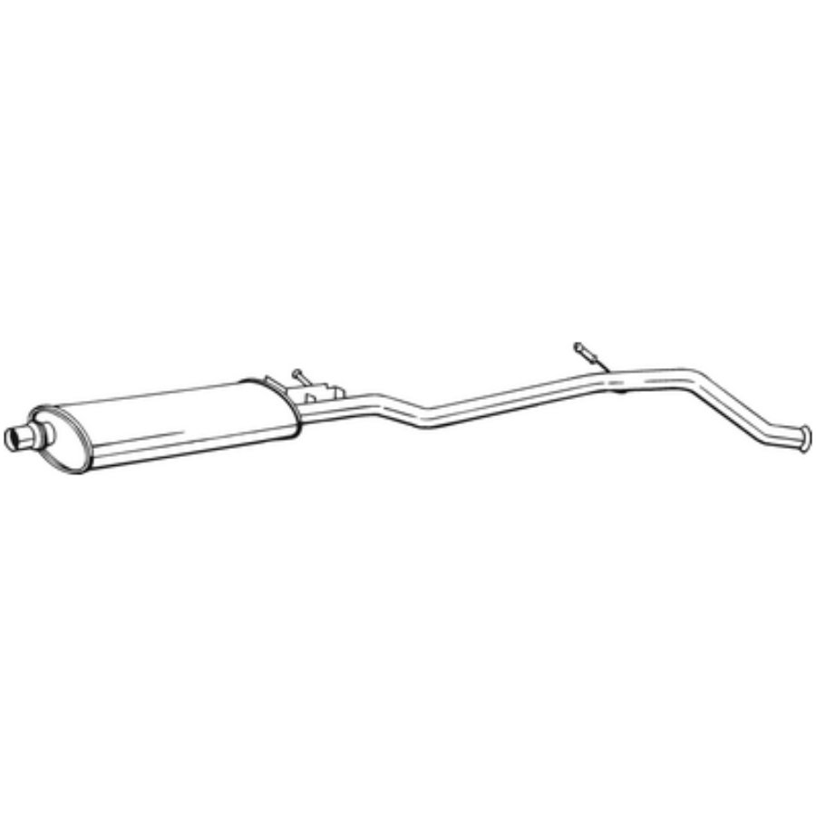 Silencieux Central Bosal 287-863