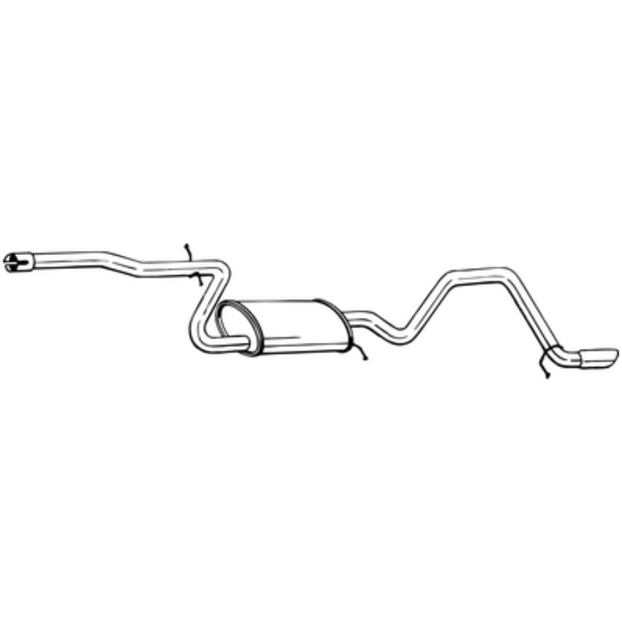 Silencieux Arrière Bosal 288-183