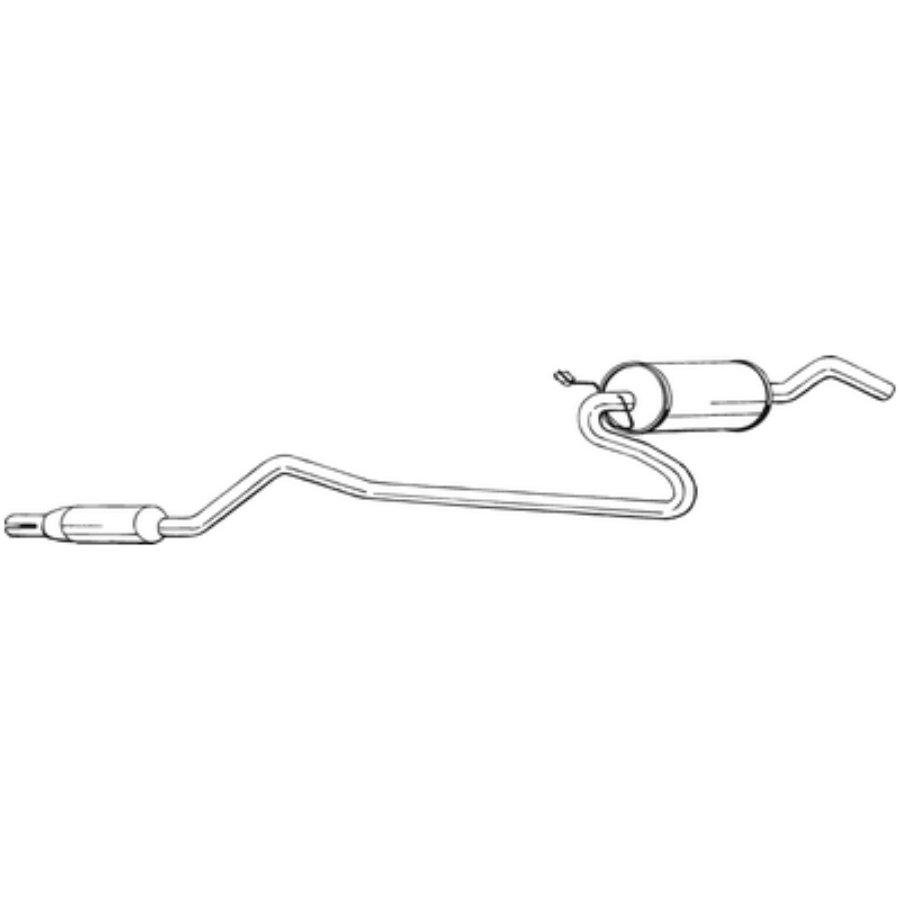 Silencieux Central Bosal 288-773