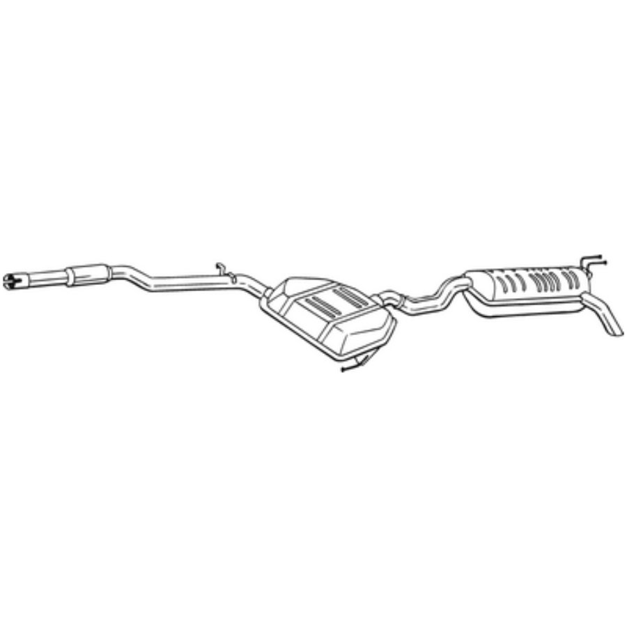 Silencieux Arrière Bosal 292-305