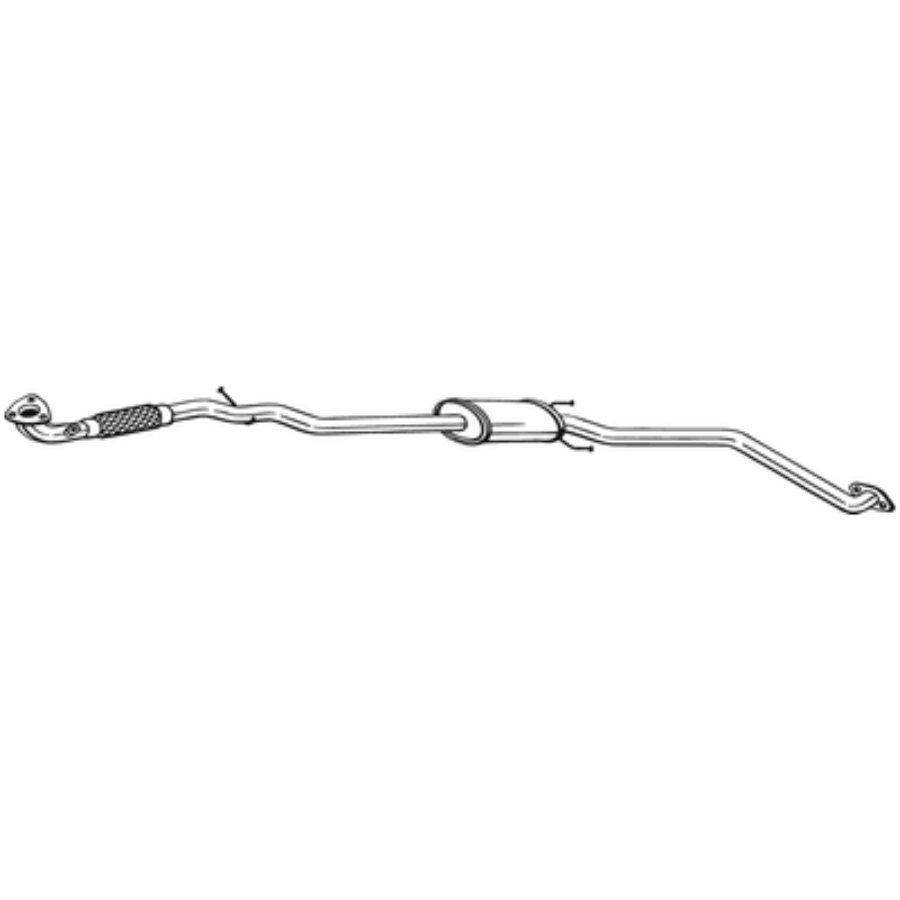 Silencieux Central Bosal 293-031