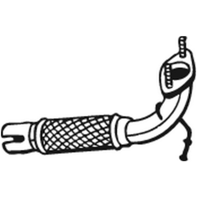Tube D'échappement Bosal 703-113