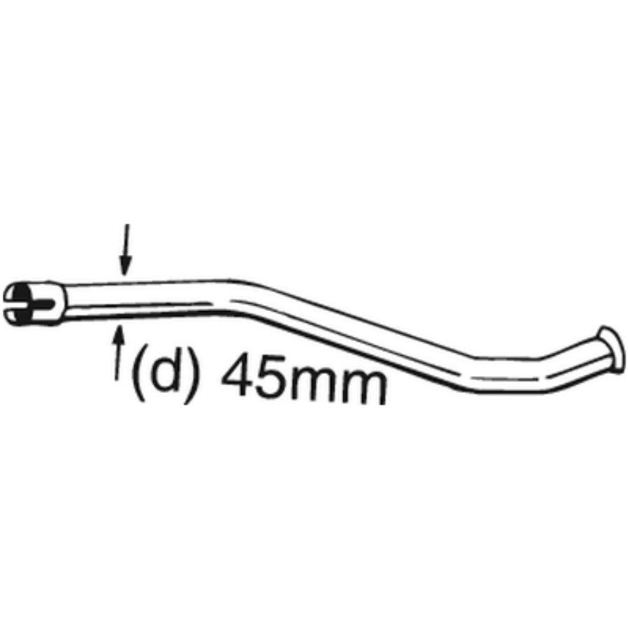 Tube D'échappement Bosal 889-150