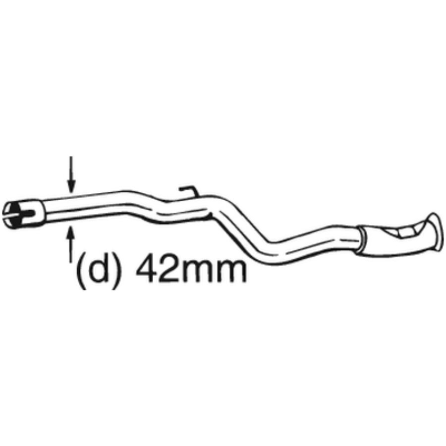 Tube D'échappement Bosal 889-159