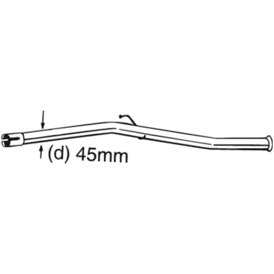 Tube D'échappement Bosal 889-161