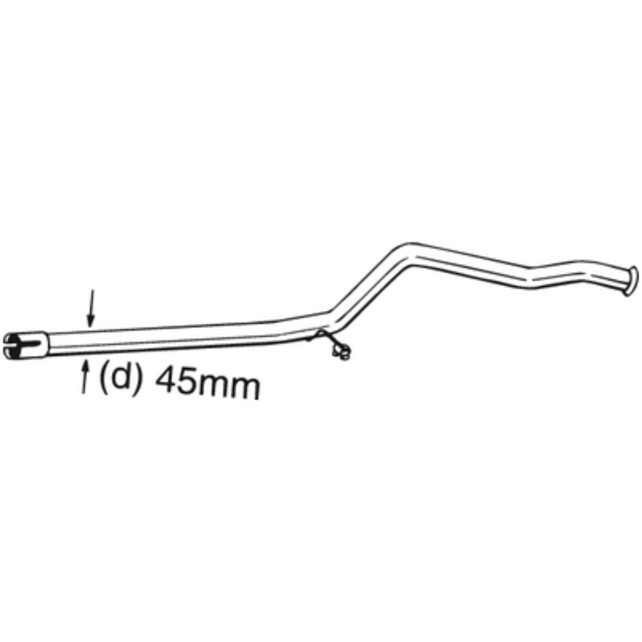 Tube D'échappement Bosal 889-181