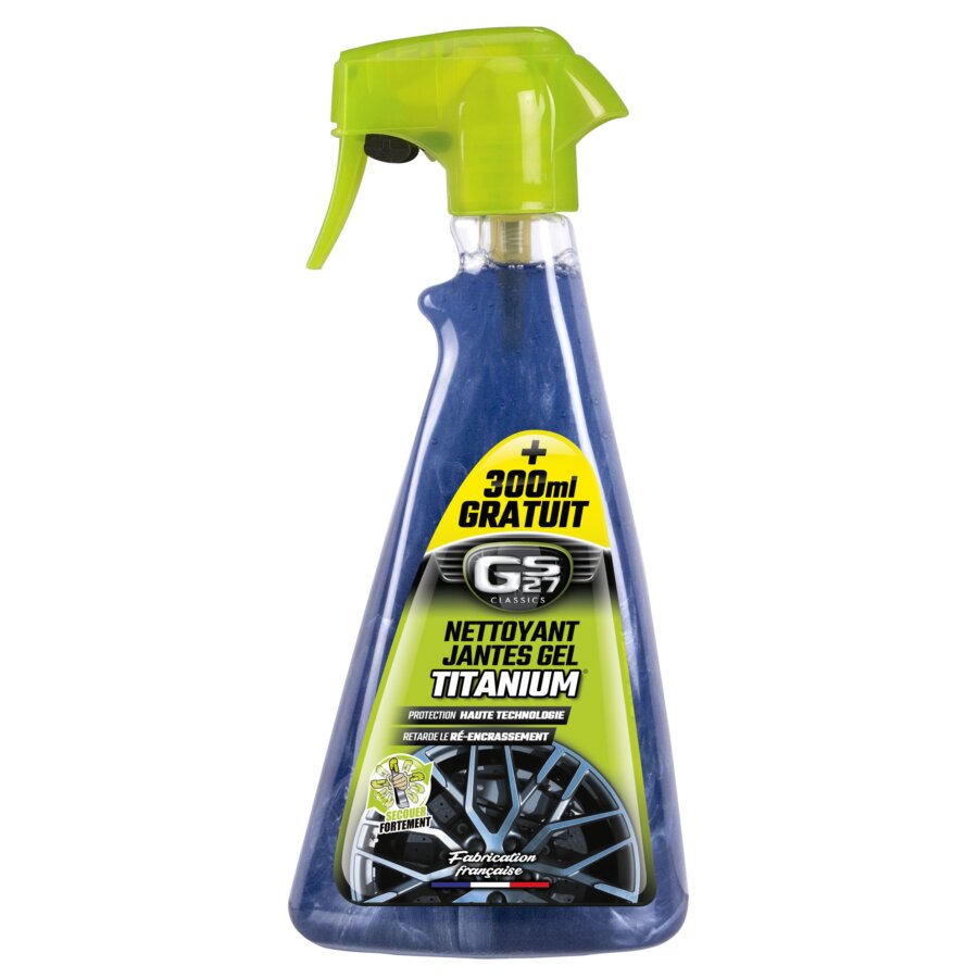 Nettoyant Jantes Gel Titanium Gs27 800 Ml