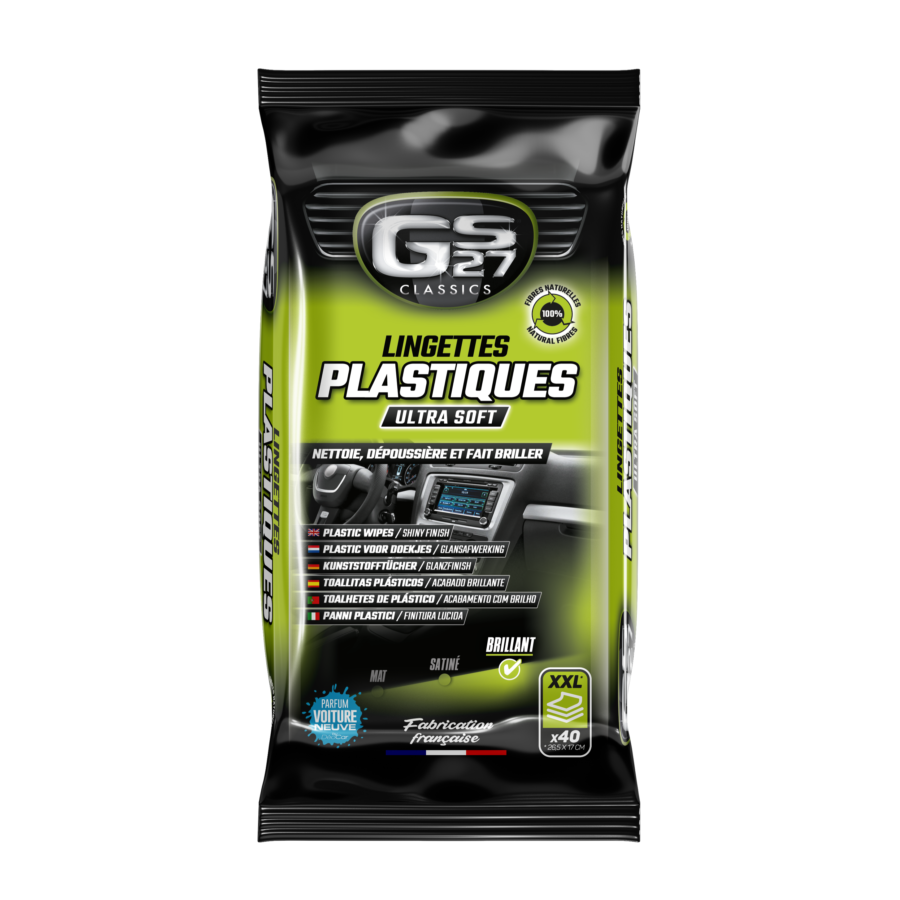 Lingettes Plastiques Finition Brillantes Gs27