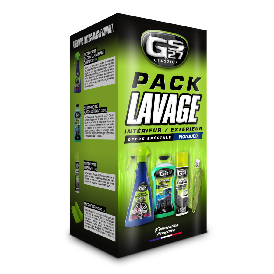 Pack Lavage Interieur/exterieur Gs27