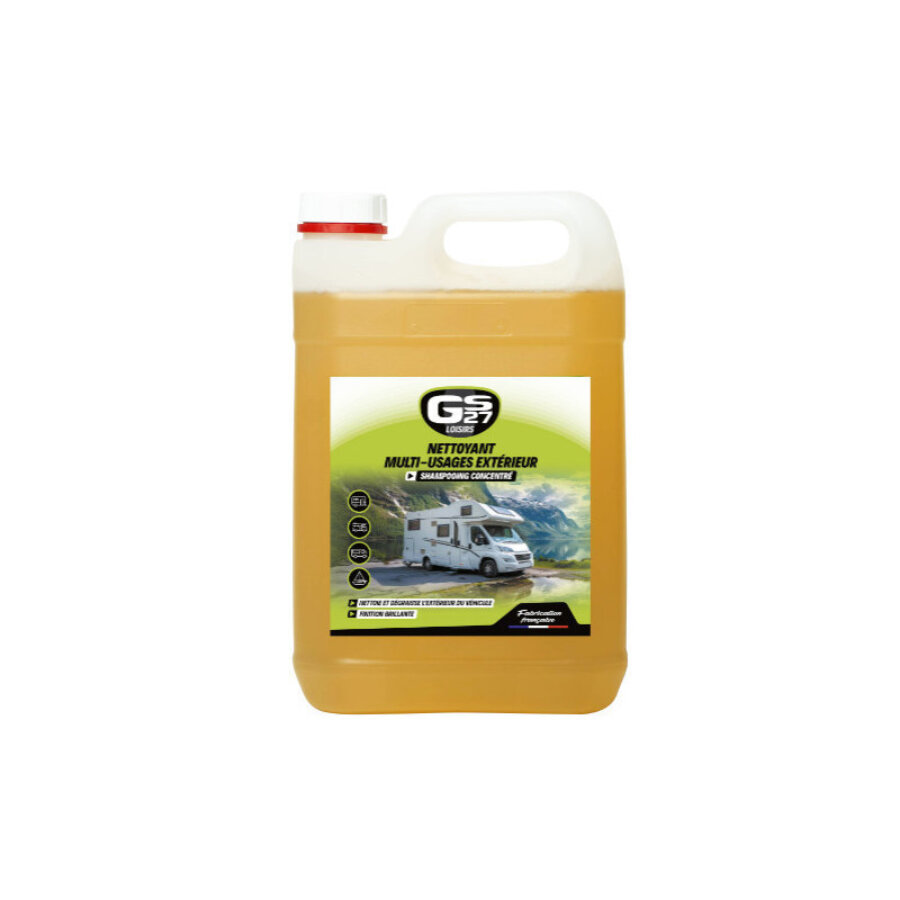 Nettoyant Extérieur Multi-usages 5l - Shampooing Concentré Gs27