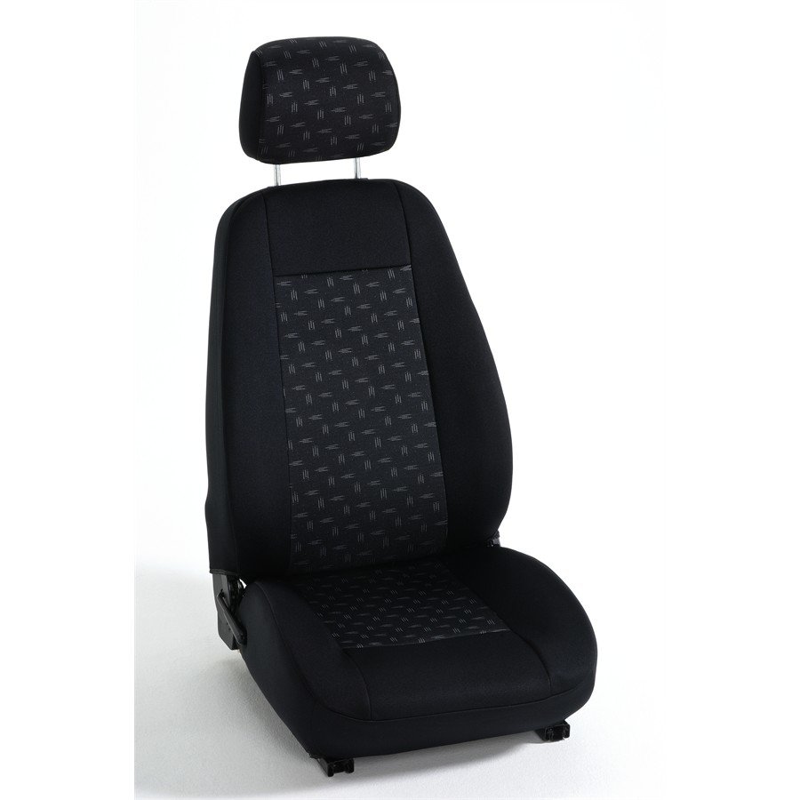 Jeu De Housses Sur Mesure 2 Sièges Avant Voiture Bancarel Tissu Avorio Av6