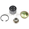 Jeu De Roulements De Roue SNR R155.63 - Pour Essieux Arrière Droit/gauche, Compatible Renault Clio II/III/IV, Dacia Sandero, Nissan Note, Etc.
