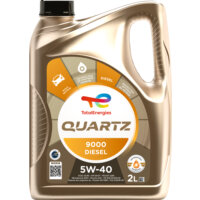 Huile moteur TOTALENERGIES Quartz 9000 5W40 Diesel 2 L