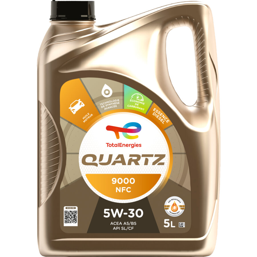 Huile Moteur Totalenergies Quartz 9000 Future Nfc 5w30 Diesel 5 L