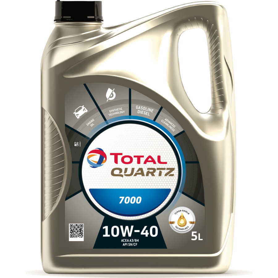Huile Moteur Totalenergies Quartz 7000 Essence Et Diesel 10w40 5l