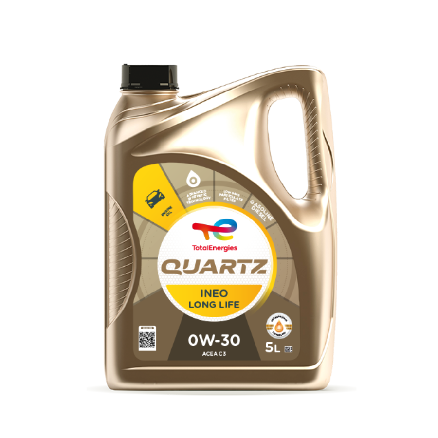 Huile Moteur Totalenergies Quartz Ineo Long Life 0w30 Essence Et Diesel 5l