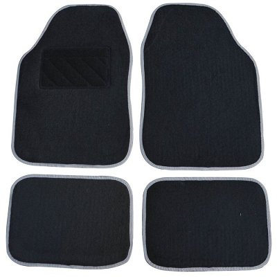 4 tapis universels en moquette noir et gris ACCESS+ Norauto — free download