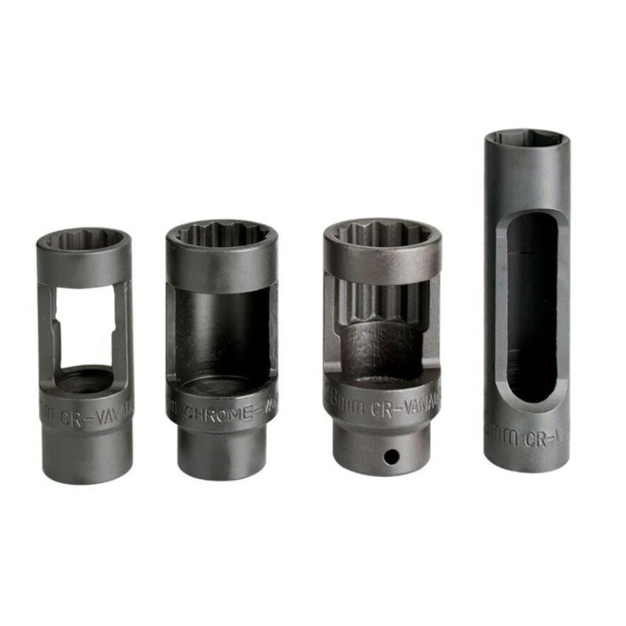 Kit De 4 Douilles Carré 1/2'' Norauto Pour Injecteur Diesel