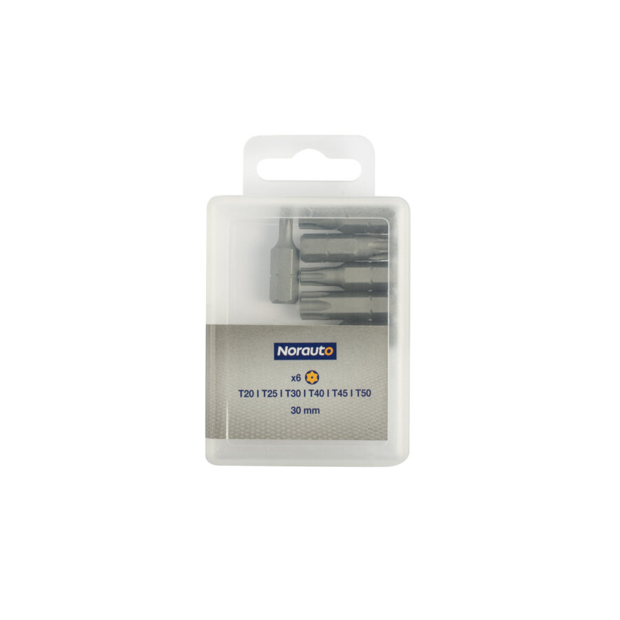 Boîte De 6 Embouts Torx T20-t50 Norauto