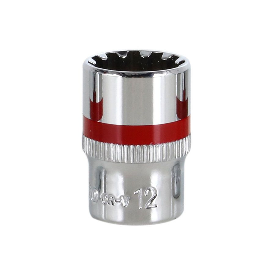 1 Douille Universelle 12 Mm Carré 1/4" Droit Norauto