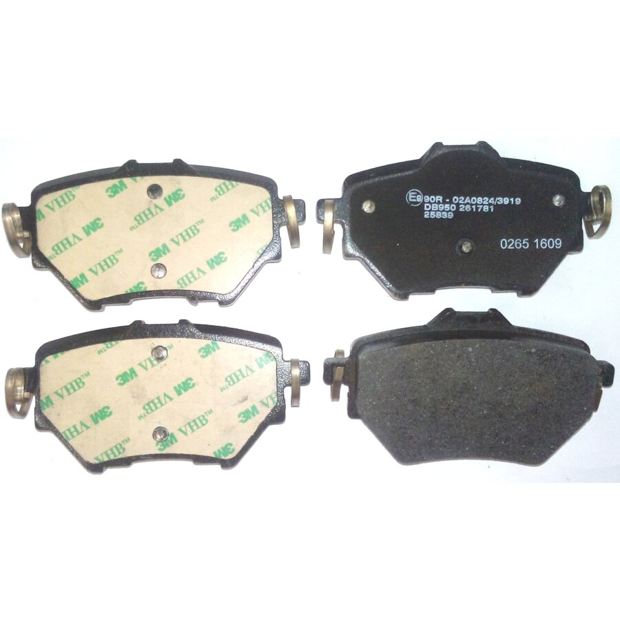 4 Plaquettes De Frein Norauto Np4680